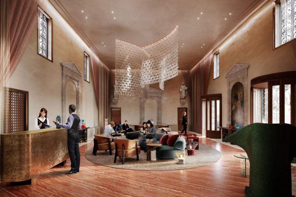 Ca'di Dio-Small Luxury Hotel Venezia Esterno foto The lobby of the hotel