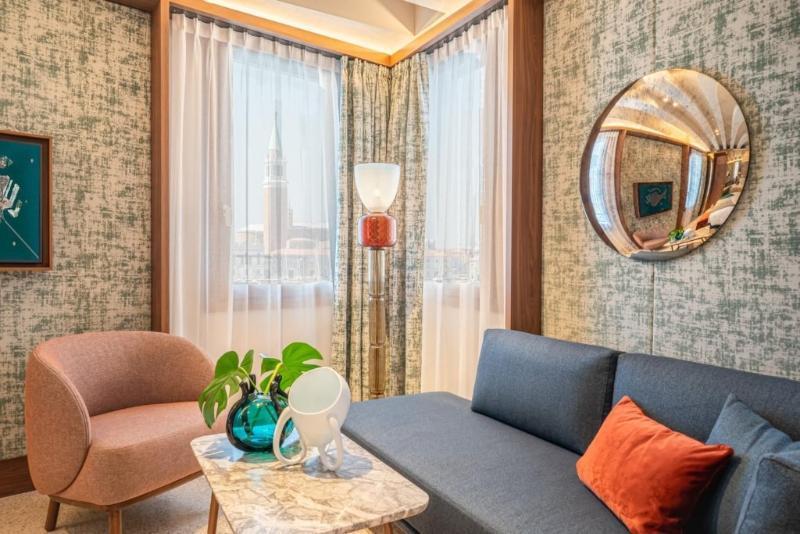 Ca'di Dio-Small Luxury Hotel Venezia Esterno foto A living room at the hotel