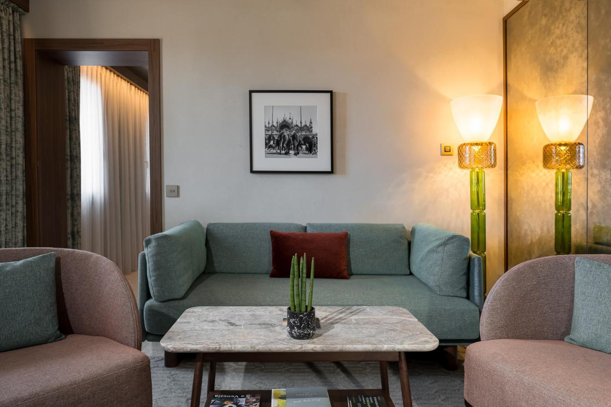 Ca'di Dio-Small Luxury Hotel Venezia Esterno foto A living room at the hotel